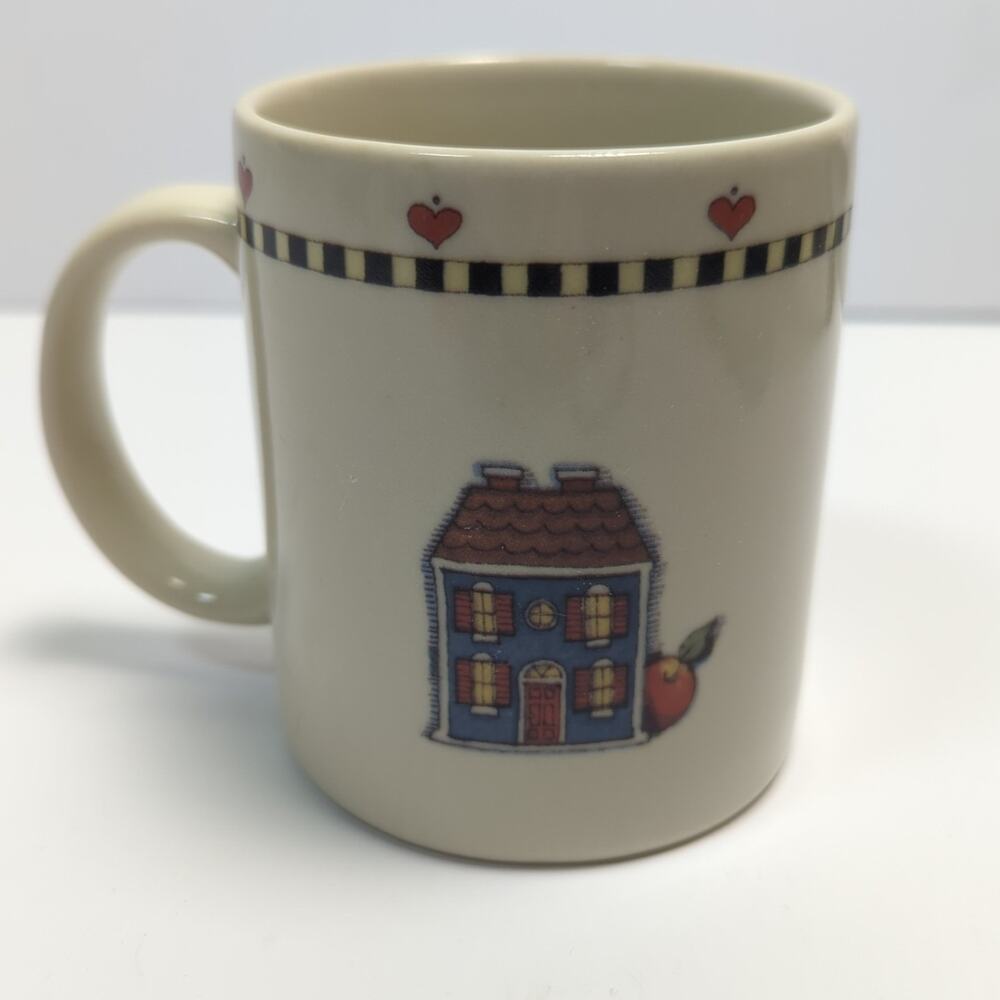 Vintage 1990s Windy Hill Rooster Weathervane Country Mug - Susan A Winget - Picture 4 of 8